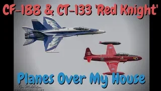 RCAF CF-188 Hornet & CT-133 'Red Knight'