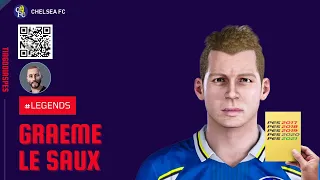 Graeme Le Saux @TiagoDiasPES (Chelsea, Blackburn Rovers, Southampton) Face + Stats | PES 2021