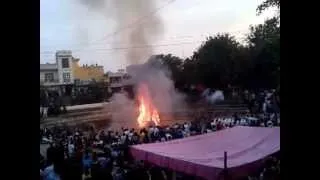 Dussehra 2013(Raavan Burning)/ Ravan Dahan - Navratri Festival in India