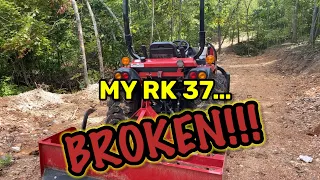 The RK 37 leaking and hood is stuck!