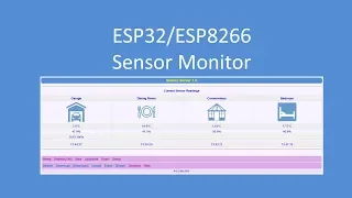 Tech Note 088 - ESP32/8266 Sensor Monitor