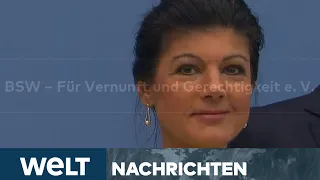 SAHRA WAGENKNECHT WAGT ES: Neue Partei amtlich! – "So kann es einfach nicht weitergehen" | STREAM