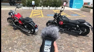 Moto Guzzi Audace vs. Eldorado: Sound test