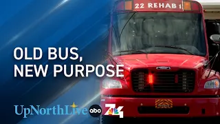 School bus repurposed to help firefighters in the heat of the moment