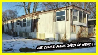 ABANDONED METH LAB TRAILER PARK