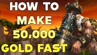 World Of Warcraft Gold Farm How To Make 50,000 Gold Fast