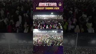 AMRITSAR BIGGEST CRUSADE EVER || #shorts || Amazing Grace || Ankur Narula Ministries