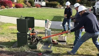 Replacing a Pad Mounted Residential Transformer