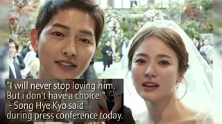 Song Hye kyo finally speaks out the real reason about divorce with Song Joong Ki