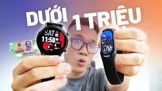 Dưới 1 triệu mua smartwatch hay smartband đáng tiền hơn?