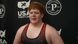 Trayvn Boger, 110 kg U17 Greco-Roman champion | 2024 U.S. Open