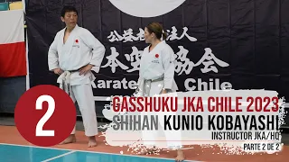 Gasshuku JKA Chile 2023 (Parte 2 de 2) - Shihan Kunio Kobayashi (日本空手協会)