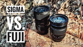 SIGMA 18-35mm F1.8 vs. FUJI 16-55mm F2.8 | FUJIFILM 4K Video
