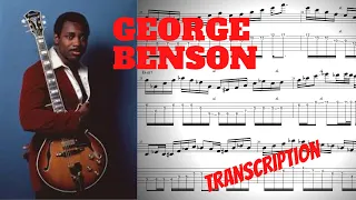 George Benson "So What" live Transcription