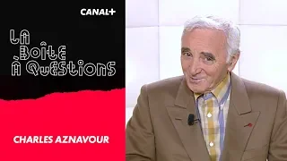 La Boîte à Questions de Charles Aznavour – 01/10/2018