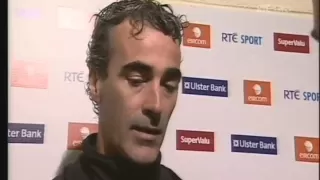 Jim Mc Guinness puts manners on Pat Spillane 2011