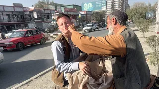 $1000 USD Street Shave in Kabul, Afghanistan 🇦🇫