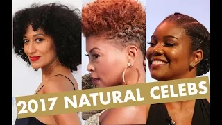 Celebrities that Rocked their Natural Hair in 2017! 💎