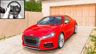 Forza Horizon 5 - AUDI TTS | Logitech g29 + shifter (900° Steering wheel gameplay)