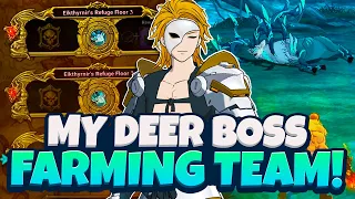 THIS is the Team I Use to Farm Eikthyrnir! (Deer Boss Farm Team) | 7DS Grand Cross