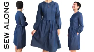 Sewing a Pintuck Dress: Step-by-Step Tutorial!