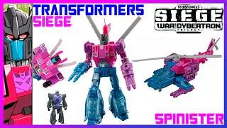 Transformers: War for Cybertron: Siege -Spinister. Video Review