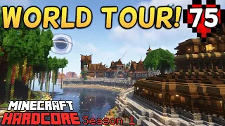 WORLD TOUR & DOWNLOAD  - Minecraft Hardcore Let's Play: S1E75
