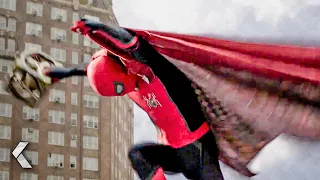Spider-Man with the Cloak of Levitation Scene - SPIDER-MAN: No Way Home (2021)