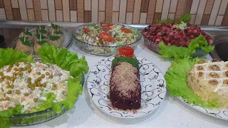 🔴6 MÖHTƏŞƏM SALATIN hazırlanması😋mənim FAVORİ salatım RAFFAELLODUR😋