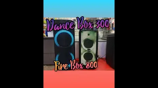 Краткий обзор Dance Box 300 и  Fire Box 800