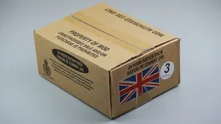 Is This The Most Hooked Up Ration Ever?!?! BRITISH ORP - MENU NO. 3 (2016)