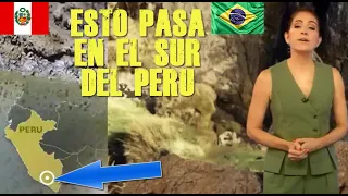 PERIODISTA BRASILEÑA ALUCINA CON LO QUE SUCEDE EN EL SUR DEL PERÚ