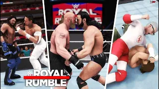 WWE Royal Rumble match 2022 Simulation - WWE 2K20 Highlights