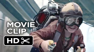 Tomorrowland Movie CLIP - Jet Pack Ride (2015) - George Clooney, Britt Robertson Movie HD