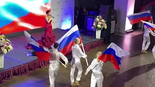 Наталья Михайлова и Шоу балет "Антре" - Россия это мы (Э. Подберёзная. Музыка  Brandon Stone)