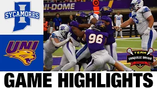 Northern Iowa vs Indiana State Highlights | 2023 FCS Week 6 | College Football Highlights