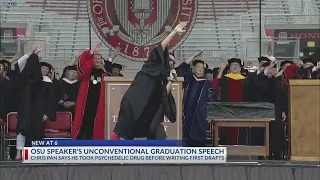 Ohio State speaker says he took psychedelic drugs to write Bitcoin commencement speech