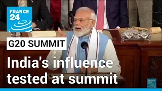 India's rising influence will tested as it hosts the G20 summit • FRANCE 24 English