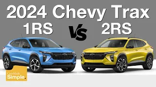 2024 Chevy Trax 1RS vs 2RS | Feature & Pricing Breakdown!