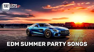 EDM Summer Party Songs Mix 🌴🌊 Best EDM & House Remixes of Popular Songs