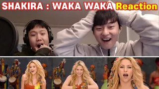 Oh My God, the first Korean men to hear [Shakira - Waka Waka]