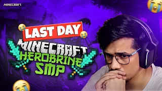 Last Day In Herobrine SMP ? Day #36