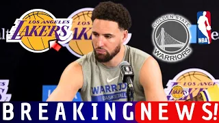 IT JUST HAPPENED! KLAY THOMPSON ANNOUNCED AT THE LAKERS! PELINKA CONFIRMED! NEWS LAKERS!