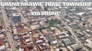 Ghana 🇬🇭 Nkawie-Toase Township via Drone#ghana#accra #theseekerghana#kumasi#Nkawie #Toase#projects