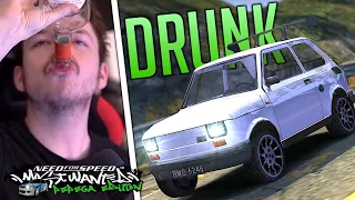 Playing the Pepega Mod DRUNK! Maluch Only! - NFS Most Wanted Pepega Edition | KuruHS