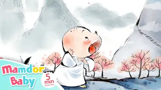 The Three Monks（三个和尚） | Fairy Tales in English | Story for kids | Mamdor Baby❤️