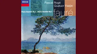 Fauré: Piano Quartet No. 1 in C Minor, Op. 15: III. Adagio