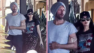 Dakota Johnson and Chris Martin Spotted by Paparazzi During Their Rare Public Appearance in Malibu