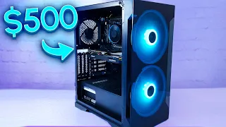 $500 Budget Gaming PC Build Guide! Tested in Games