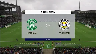 FIFA 23 | Hibernian vs St. Mirren - Cinch Premiership | Gameplay